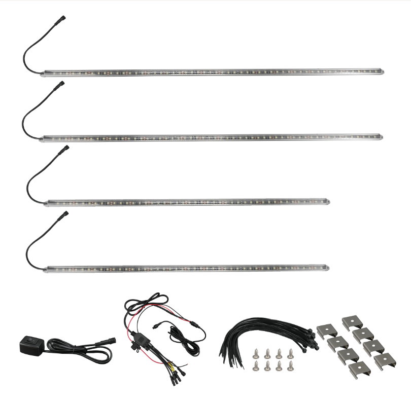 Racesport LT Universal Fitment Underbody Light Kit Rsultrakit - HD Channel Led