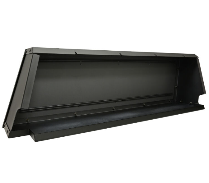 Westin Two T-Slot Accessory Mounting Tracks Truck Cap Storage Compartment 16-10040 - Exp Box Passenger