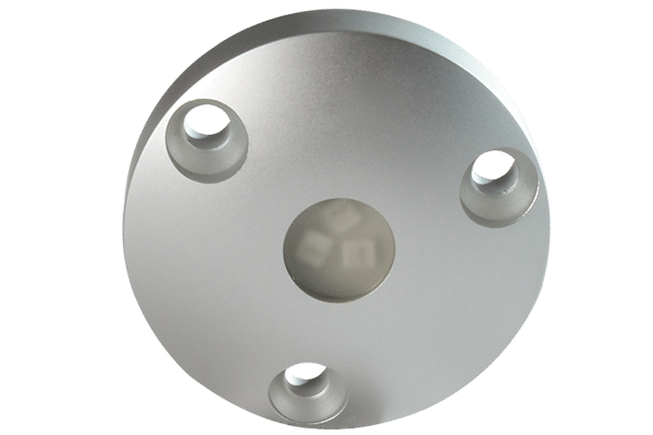 Lumitec High-Intensity Surface Mount Design Boat Deck Light 101033 - White Anywhere 1.75 Brushed