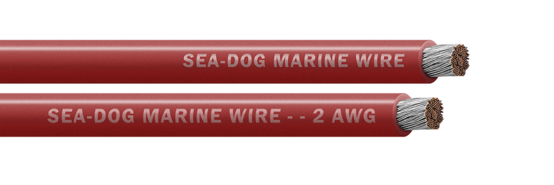 SEA DOG 8021022 - Red Awg 100FT Battery Cabl