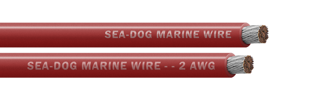 SEA DOG 8021022 - Red Awg 100FT Battery Cabl