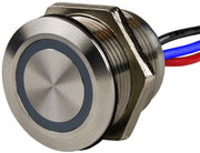 SEA DOG Made In USA Push Button Switch 403060-1 - Stainless Touch Dimmer Led