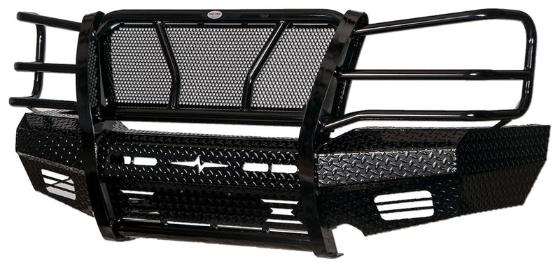 Frontier TRU Accommodates Factory Tow Hooks Bumper 300-20-3009 - Front Replacement Chevy