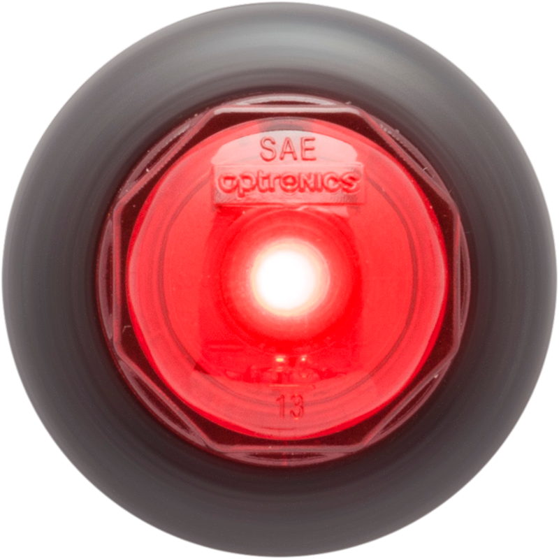 Optronics Limited Lifetime LED Warranty Clearance Light MCL10RKB - Red Nondirctnl Unilt Grmt