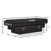 Weatherguard Limited Lifetime Warranty Tool Box 137-52-04 - Saddle