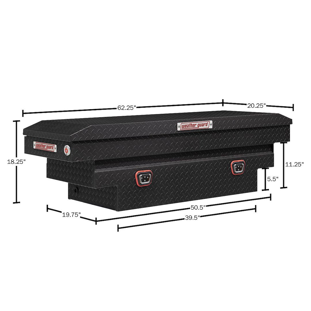 Weatherguard Limited Lifetime Warranty Tool Box 137-52-04 - Saddle