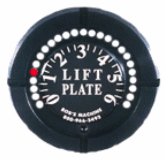 Bobs Machine Made In USA Outboard Motor Jack Plate Position Gauge 110-300000 - Black Led Plates