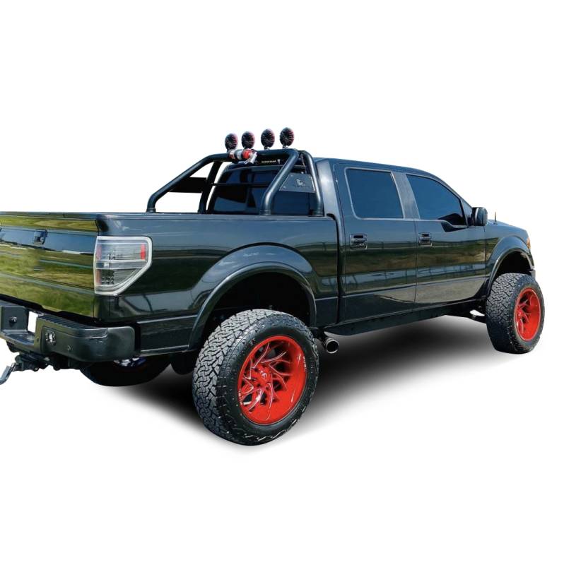 Black Horse Patent Approved Truck Bed Bar RB001BK-PLR - Classic Roll Kit