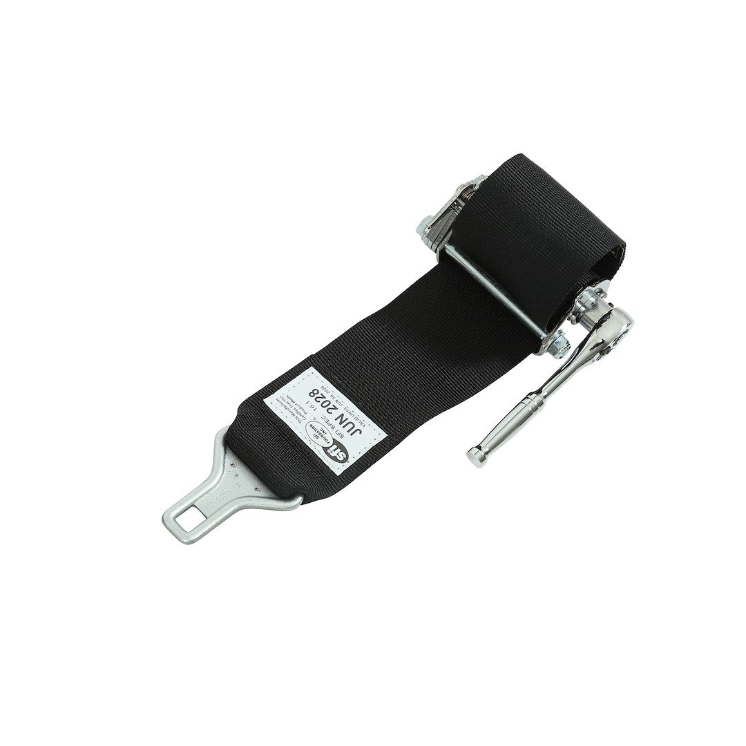 Simpson Race Made In USA Seat Belt SB51203 - Large Steel ADJ. Left SI