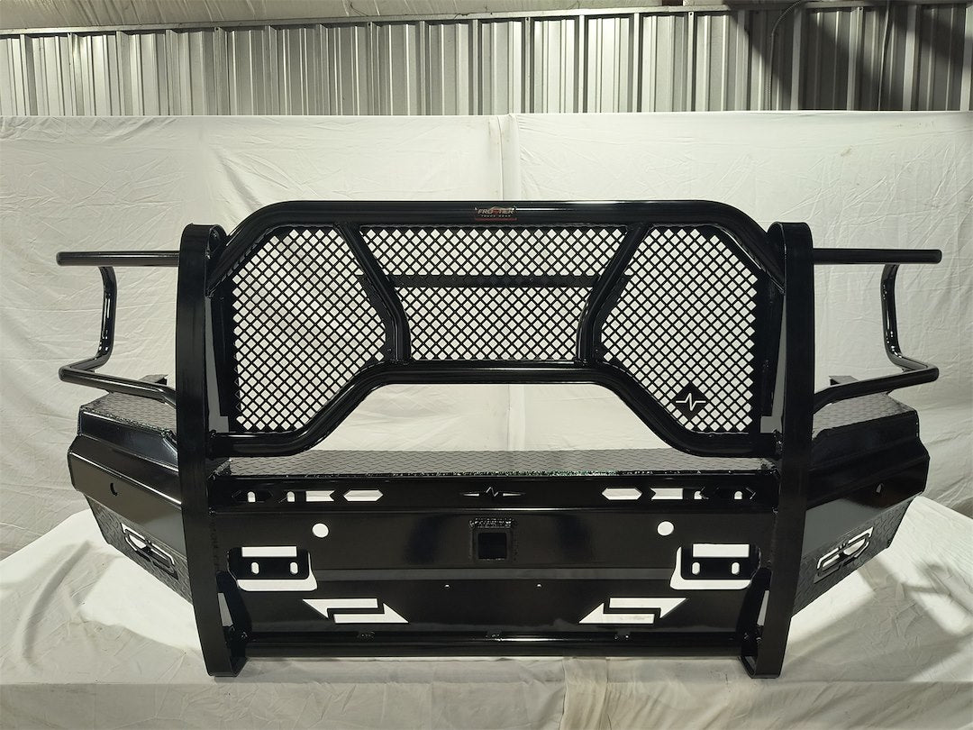 Frontier TRU Accommodates Factory Tow Hooks Bumper 130-42-5006 - Ram 2500-3500 Sen Cam NO Cam