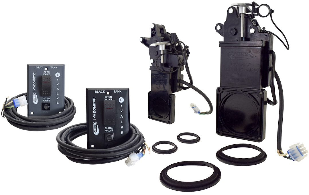 Valterra LLC Open Valve Indicator Light Sewer Waste Valve E1013Nevp - E-Valve Electric BX