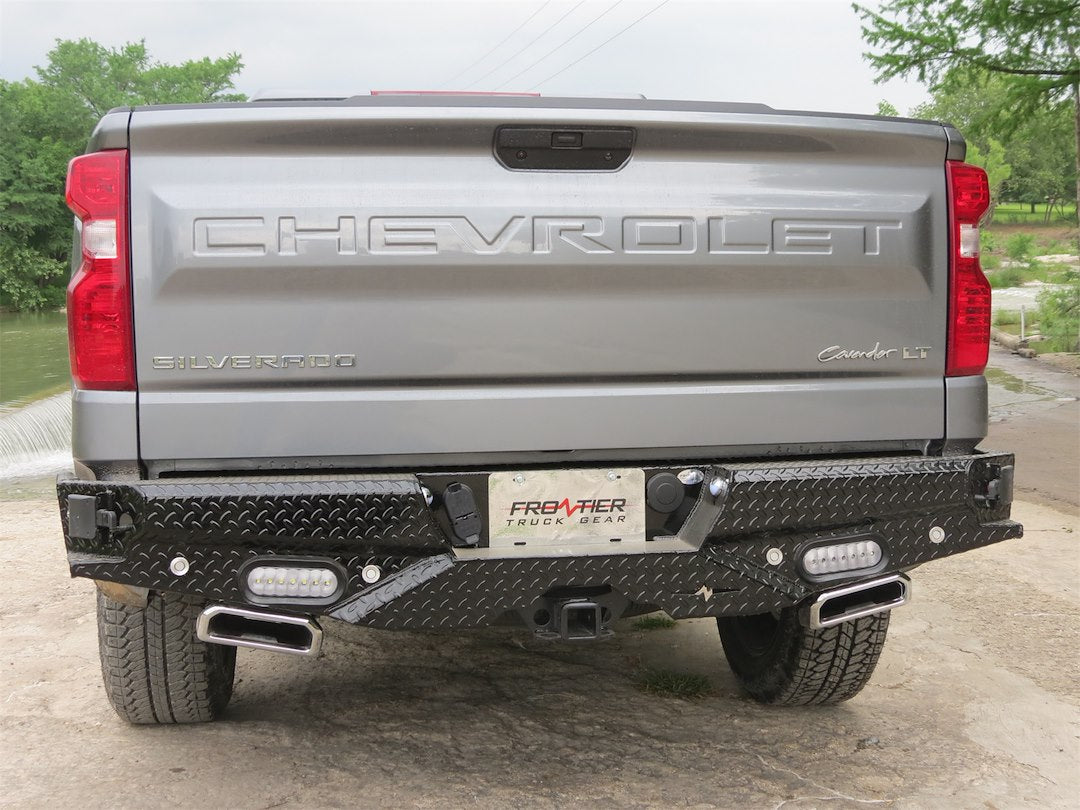 Frontier TRU Accommodates Vehicle Backup Sensors Bumper 100-21-9013 - Diamond Back Chevy GMC