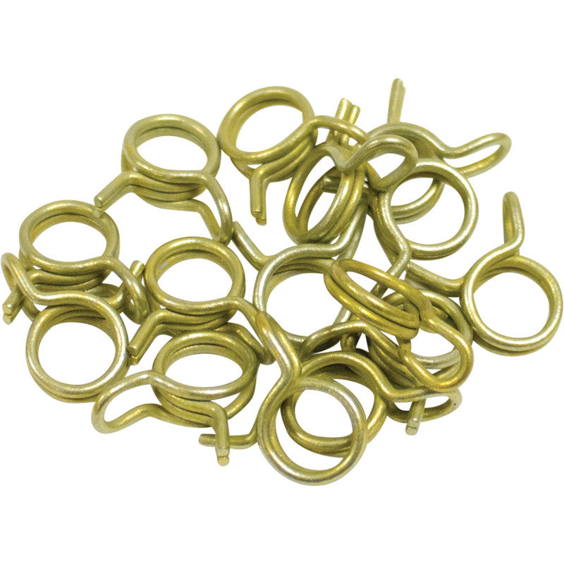 Helix Racing 111-1380 Constructed from zinc plated steel - Double Wire Hose Clamp 15PK