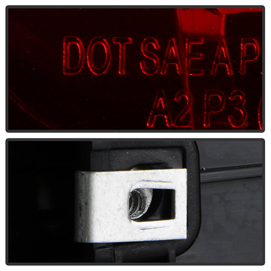 Spyder Easy To Install Tail Light Assembly 9954467 - Poe Gmc Sierra 19-23 1500 2500