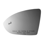 Burco Mirror Smooth Edges For Safety Exterior Mirror Glass 5823B - Mirror Side View Blind Spot