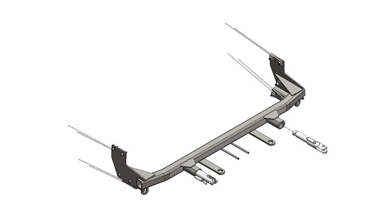 Blue Ox BX2657 Base Plate