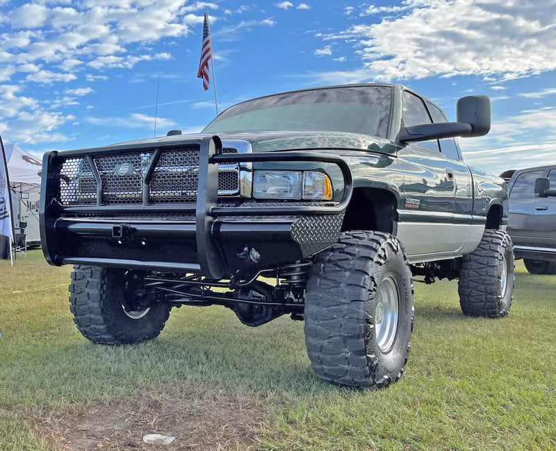 Steelcraft Convenient Front Receiver Hitch Bumper HD12200R - Black HD Replacements