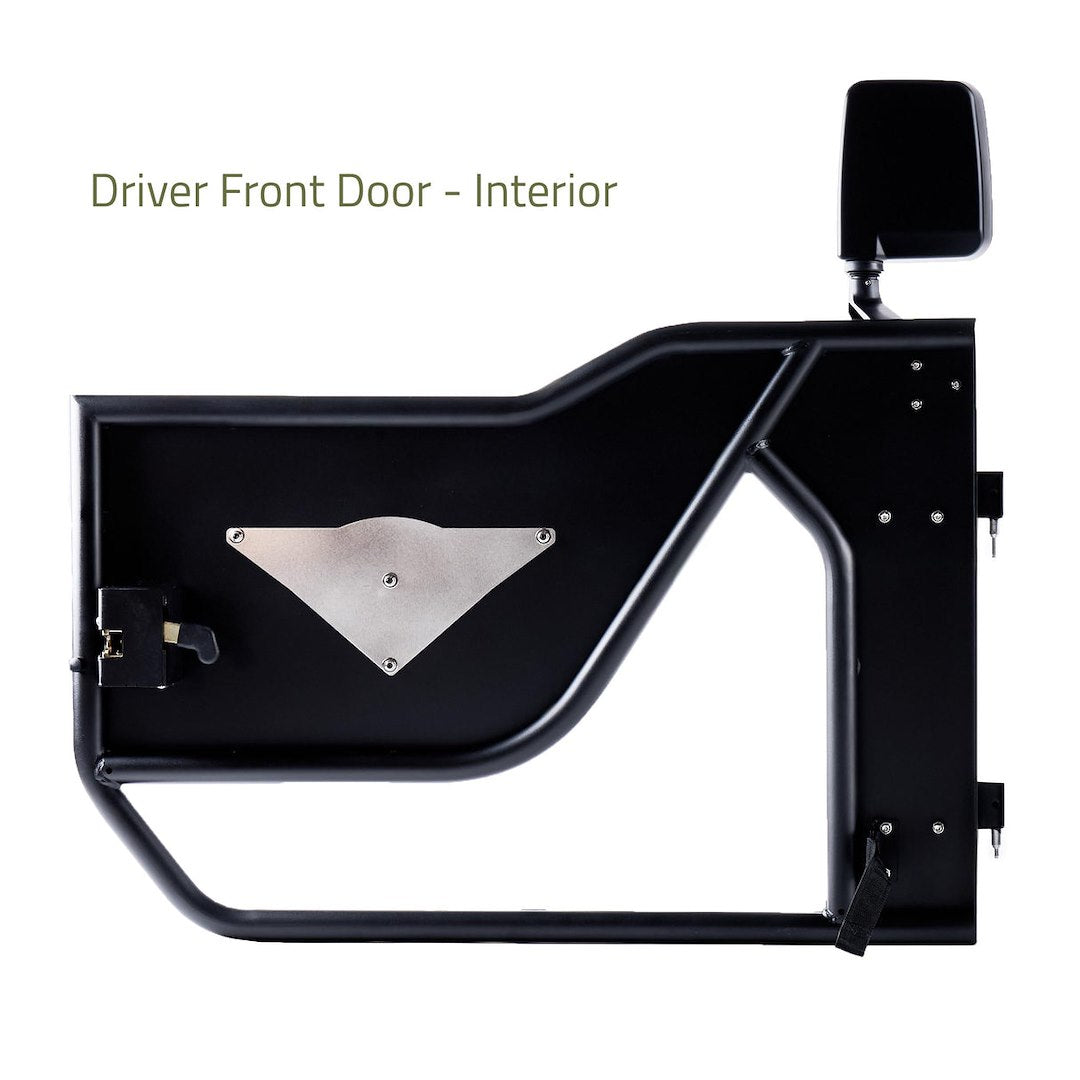 Combat Offrd Easy To Install Door 25-1046 - Jeep JL JLU Mission Doors Front