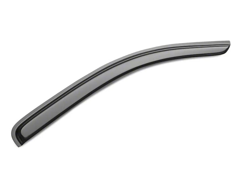 Black Horse OEM Quality And Appearance Rainguard 144706 - Chrome Rain Guards