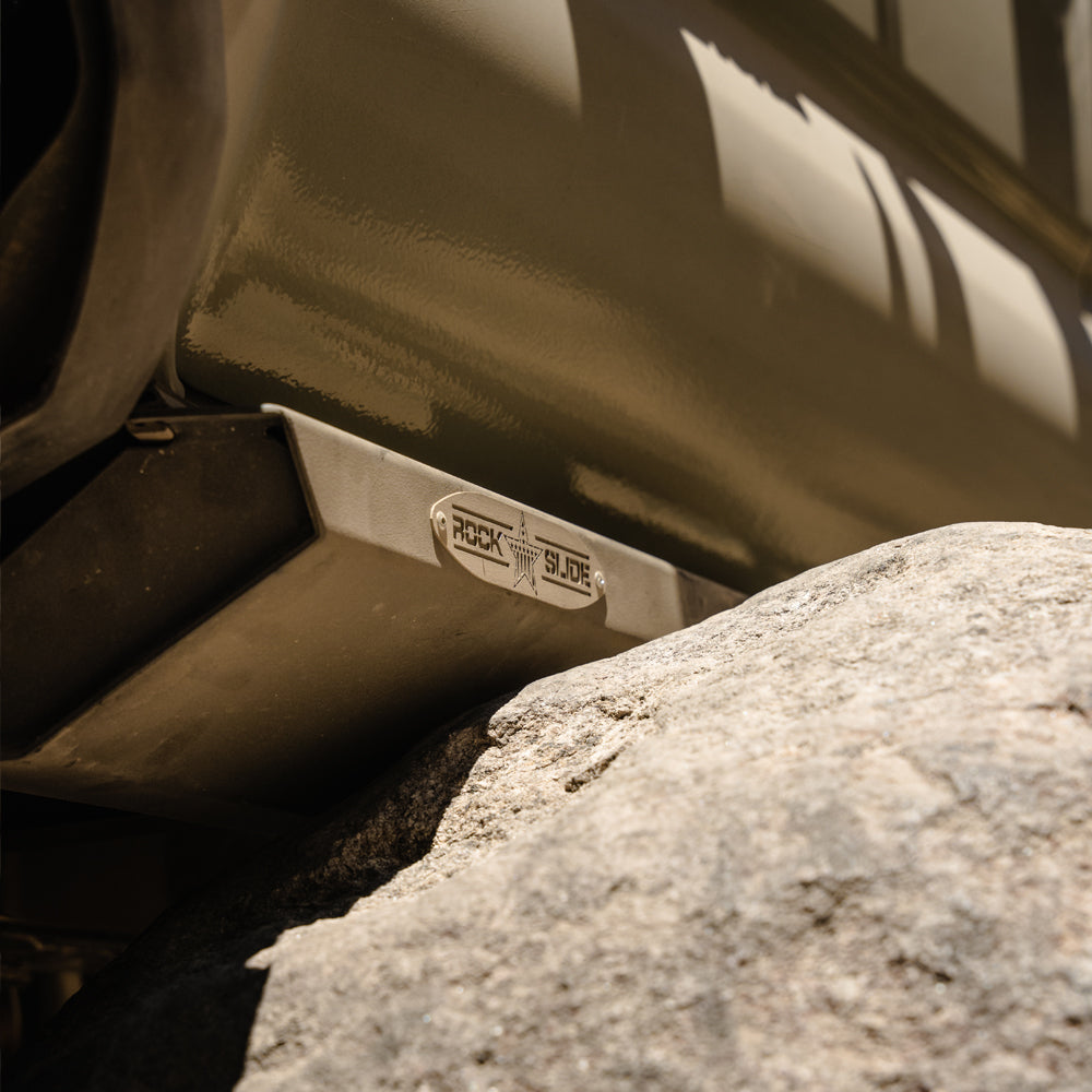 Rock Slide Made In USA Running Board Component BD-SL-100-Tacod - Tacoma Sliders Drivers Side SU
