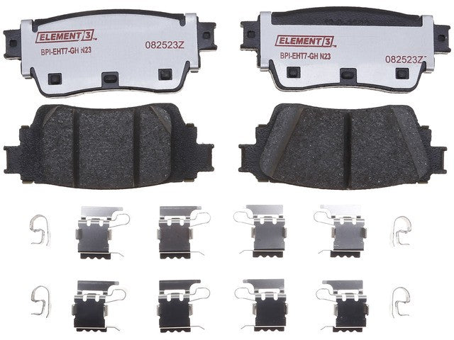 R/M Brakes Improved Pad Wear And Durability Brake Pad EHT2200H - Set