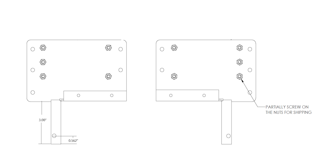 BAL Norco Engineered To Higher Standards Slide Out Corner Pulley Assembly 21700238 - Service Pull Brkt Wall Reinf