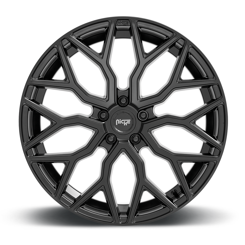 Wheel Pros With Niche Logo Center Cap M261209033+38 - Mazzanti 20X9 5X4.25 63.5 BD 38MM