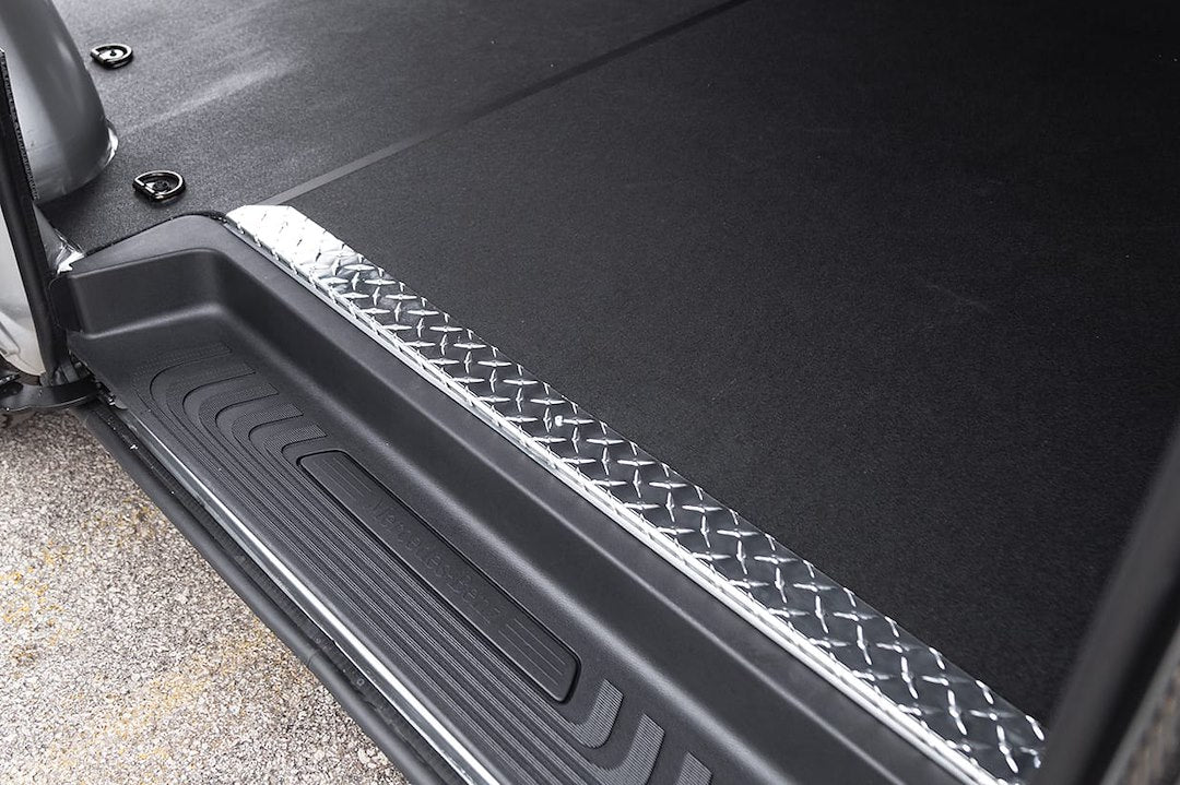 Legend Fleet Limited Lifetime Warranty Door Sill Protector 108-151-1010 - Aluminum Rear Floor