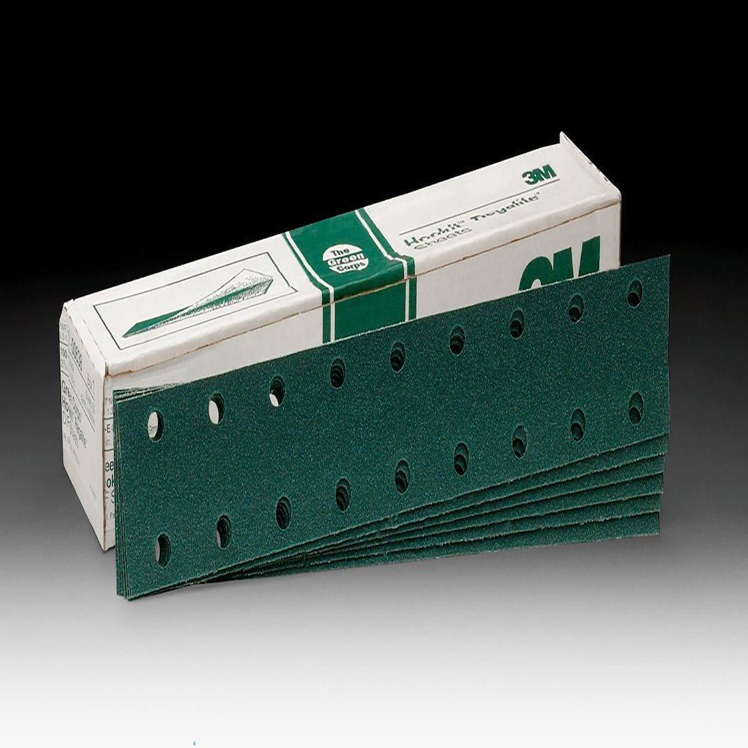 3M No Supplier Warranty Sandpaper 00539 - Green Crp Hookt SHT80E 50BX