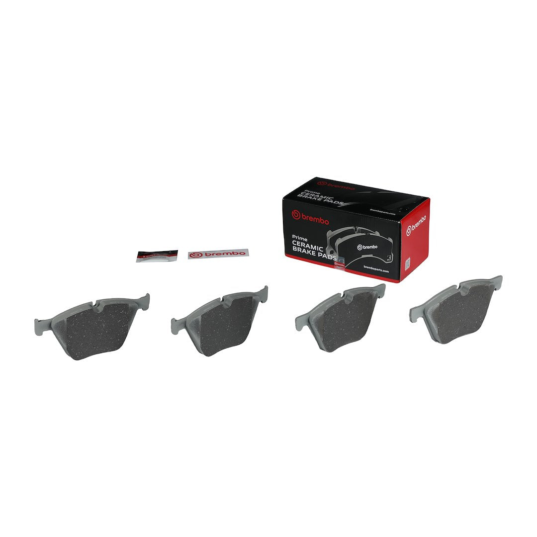 Brembo Premium Low-Met OE Equivalent Pad Brake Pad P06073N - Disc Set