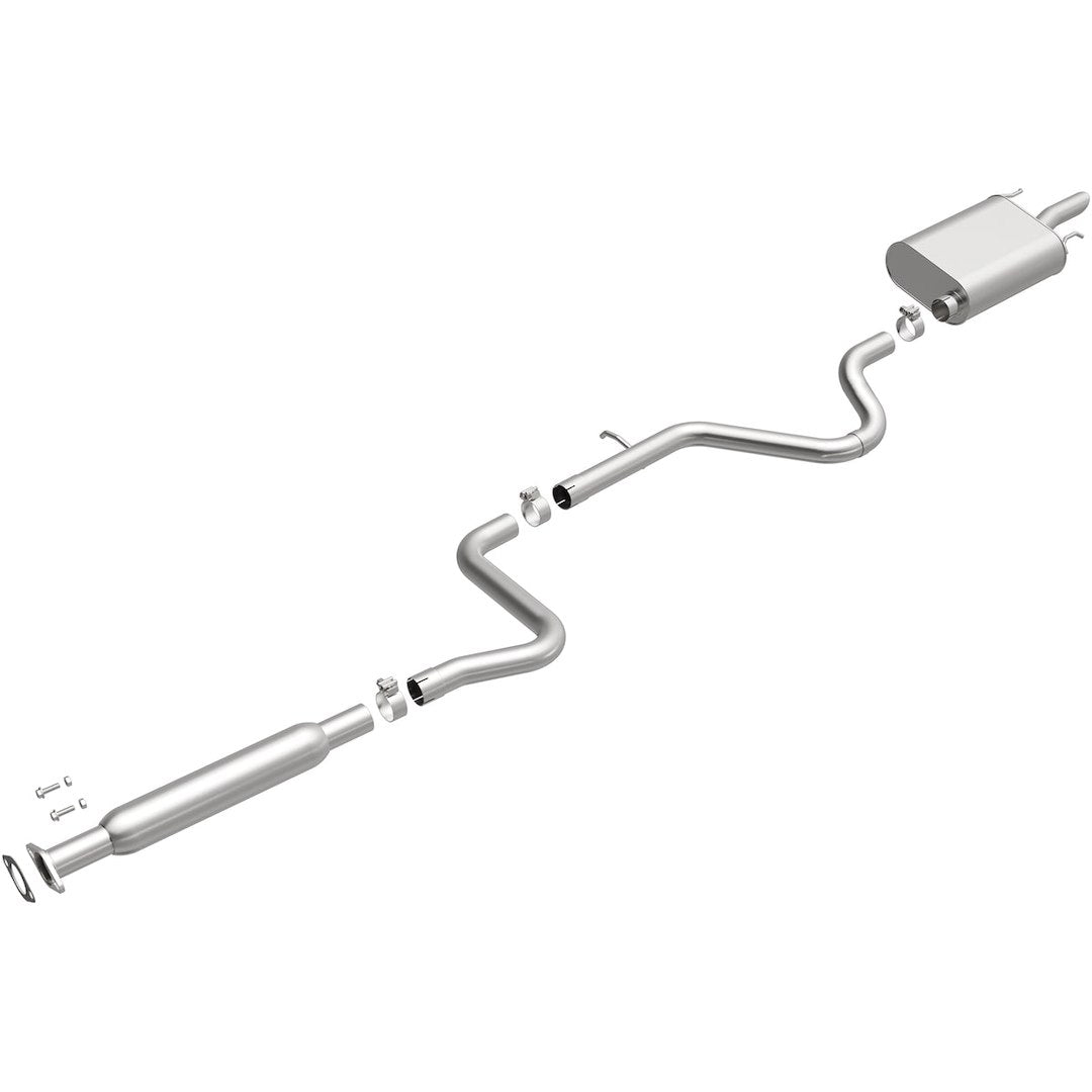 BRE Exhaust Designed For Power And Sound Exhaust System Kit 116-0015 - Stainless Direct-FIT