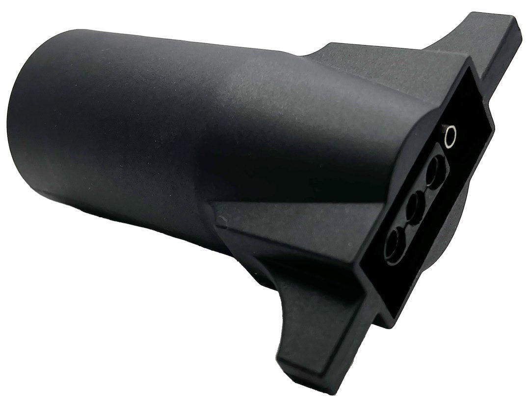 RV Designer Quick And Easy To Install Trailer Wiring Connector Adapter TC505 - 7-WAY 4-WAY Flat