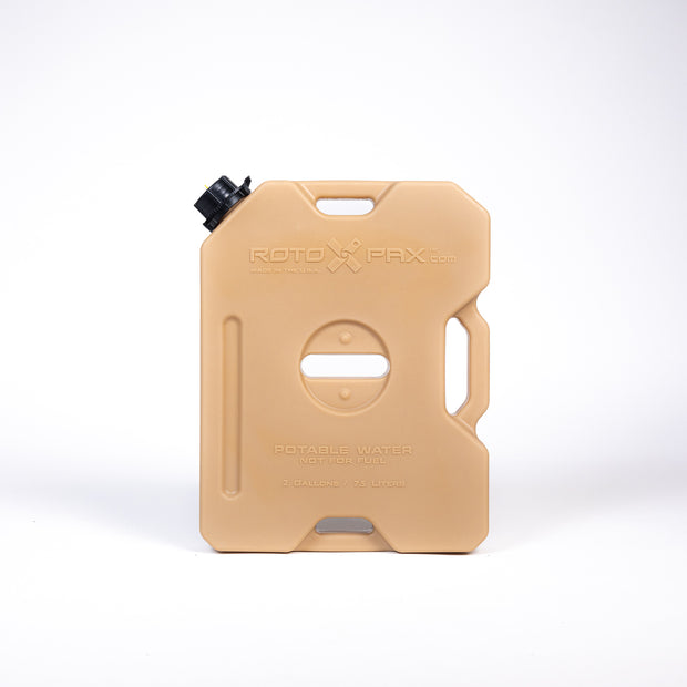 Rotopax Made In USA Liquid Storage Container RXX-2Tan - Tan Gallon GEN2 Water