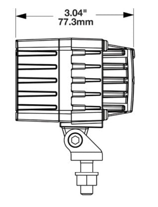 JW Speaker Flexible Design Driving/ Fog Light 0530303 - 24V Led Kit Wit