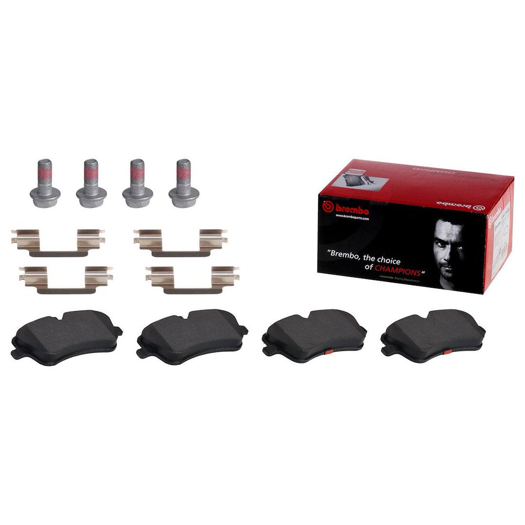Brembo Premium Low-Met OE Equivalent Pad Brake Pad P50044N - Disc Set
