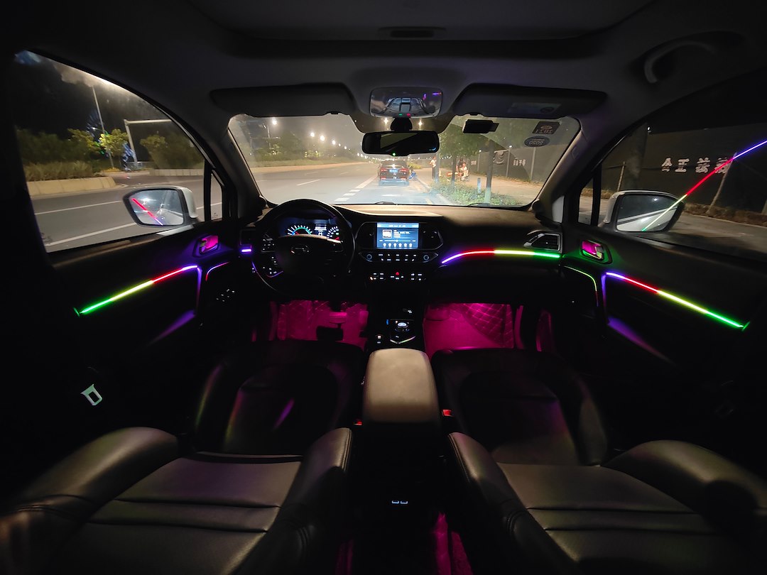 Racesport LT Simple Plug-And-Play Installation Interior Light Akit2DR - 2-Door Ambient 10PC Kit