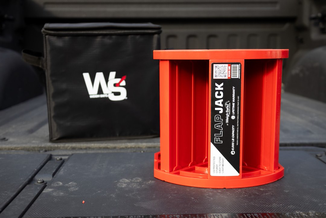 Weigh Safe Limited Lifetime Warranty Trailer Stabilizer Jack Block WSFJ-2 - Flap Bag