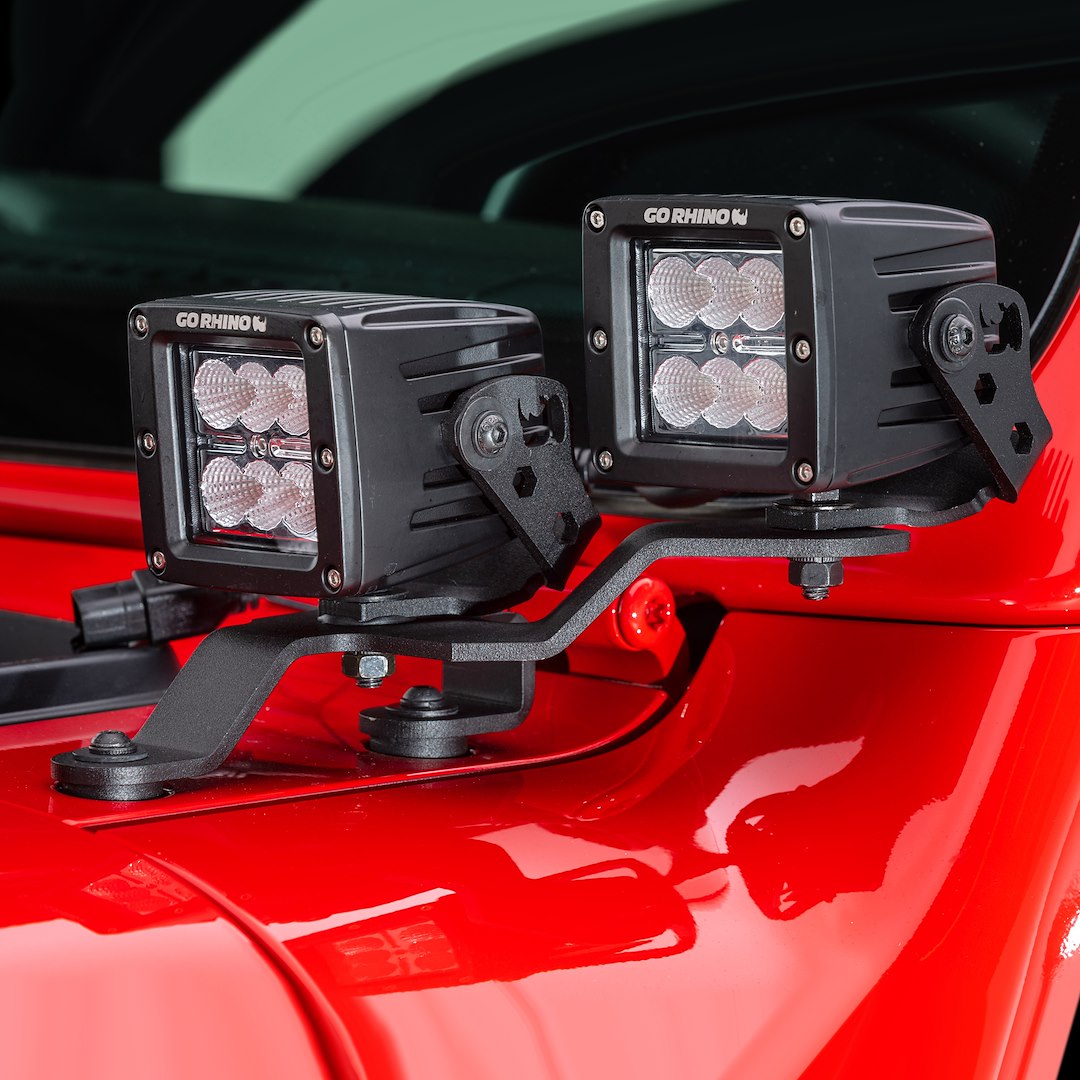 GO Rhino 730231T Driving/ Fog Light Mounting Bracket