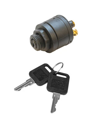 SEA DOG Made In USA Ignition Switch 420382-1 - Poly 3-POS Key Choke