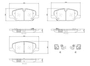 Brembo Ensures Comfort And Brembo Quality Brake Pad P10099N - Discbrakepadset Naoceramic