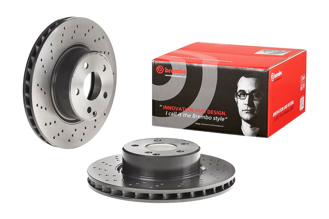 Brembo 09812711C02 Brake Rotor