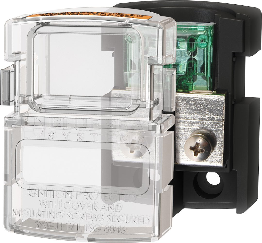 Blue SEA Ignition Protected Fuse Block 5006100-BSS - Maxi IP 30 80A Replaces