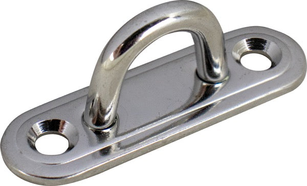 SEA DOG Made In USA Tie Down Anchor 089702-1 - Stainless Oblong Eye Plate 2-3