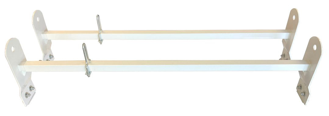 Trailfx Easy To Install Ladder Rack FCLR004W - White Van Bar RG Mount