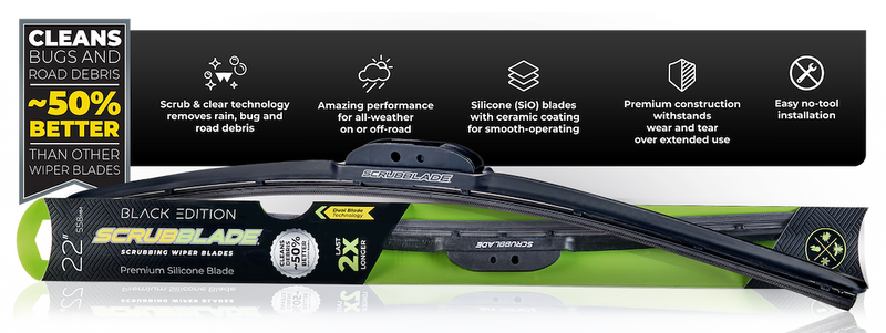 Scrubblade PB2400 Windshield Wiper Blade - Black