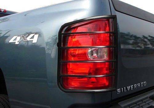 Black Horse Superb Tail Light Protection Tail Light Guard 7Gmsla - 2007-2013 Chevrolet Silverado 1500