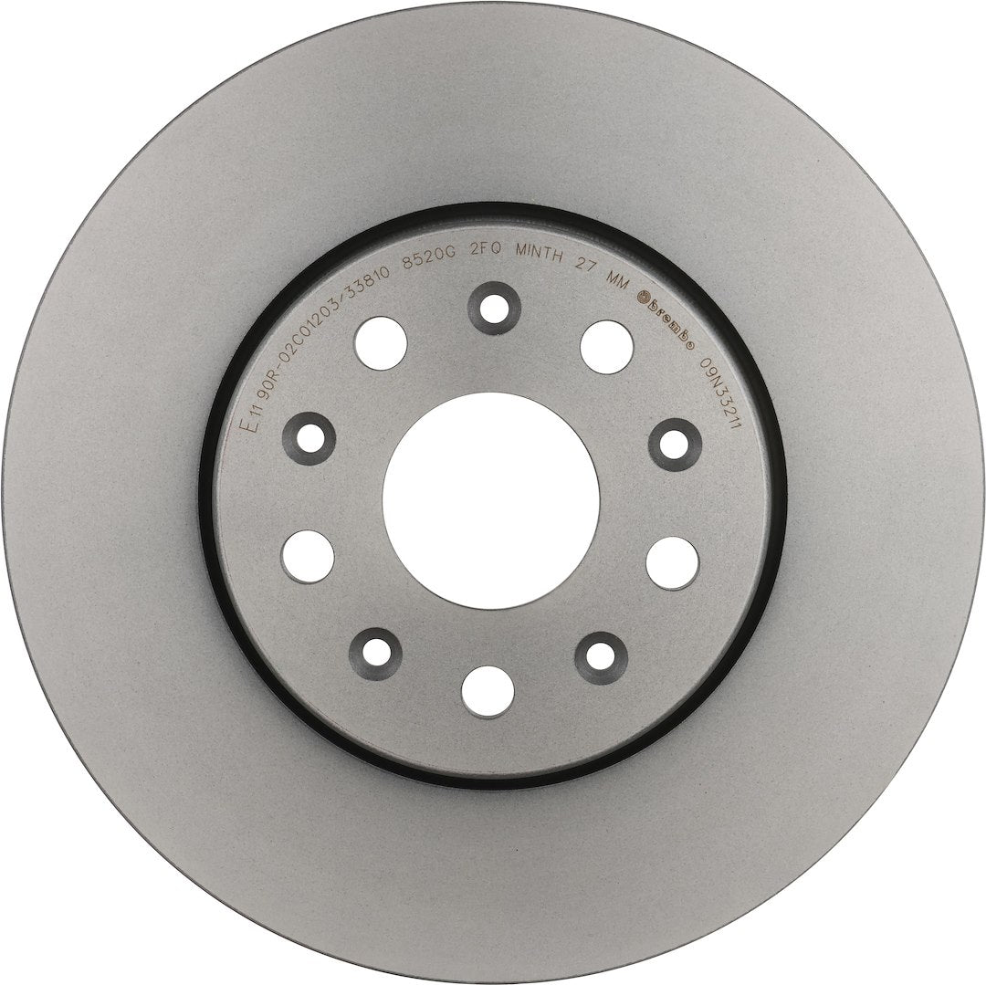 Brembo Rust-Resistant Coating Brake Rotor 09N33211C02 - Disc