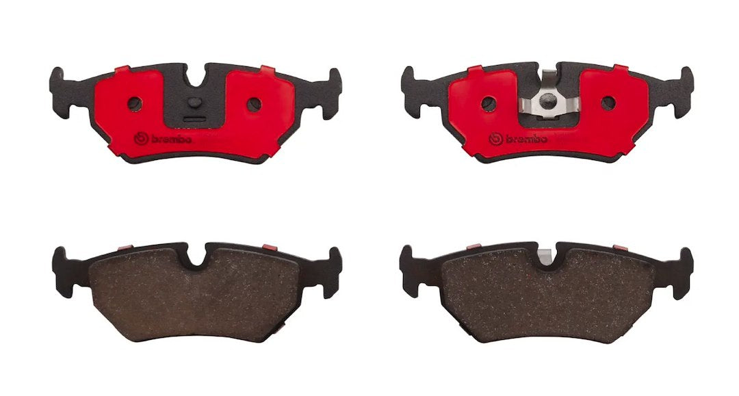 Brembo Premium Low-Met OE Equivalent Pad Brake Pad P36008N - Disc Set