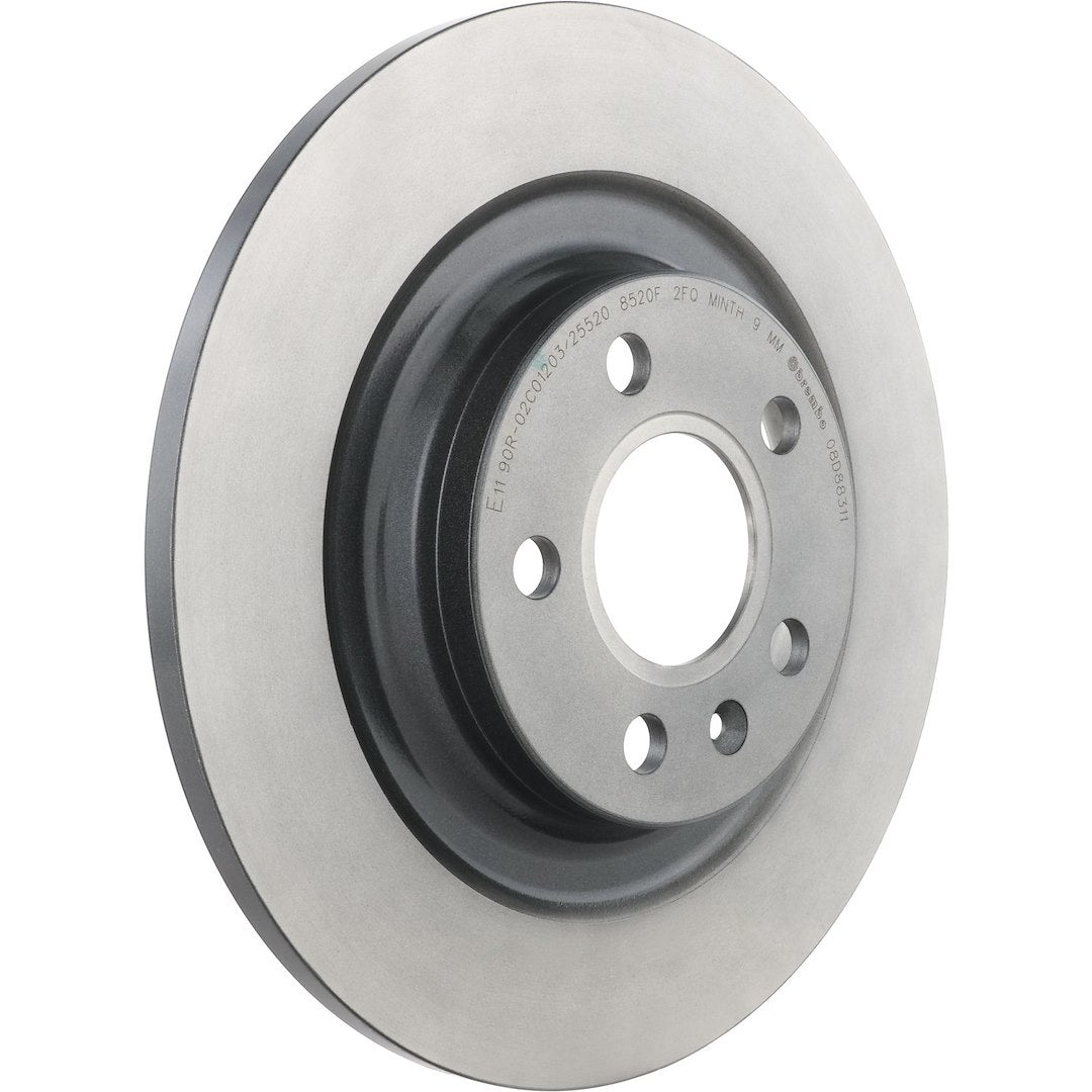 Brembo Rust-Resistant Coating Brake Rotor 08D88311C02 - Disc