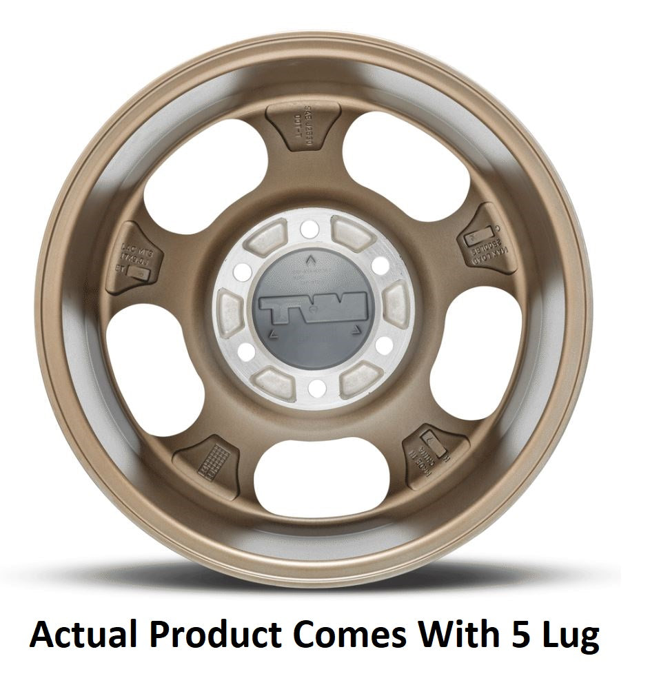 M.T. Wheel Modern Low Profile Cap Design 274672 - Bronze 18X9 5X5 4.53 MT Canyon Pro